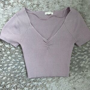 LA Hearts by PacSun Women's Pink Crop-top